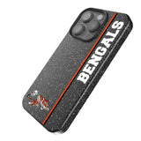 Cincinnati Bengals Historic Collection Sidebar Black Bling Phone Case for Apple iPhone