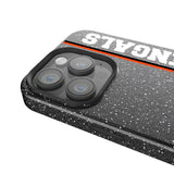 Cincinnati Bengals Historic Collection Sidebar Black Bling Phone Case for Apple iPhone