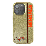 Cincinnati Bengals Historic Collection Sidebar Bling Phone Case for Apple iPhone