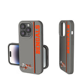 Cincinnati Bengals Historic Collection Sidebar Soft Touch Phone Case for Apple iPhone