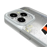 Cincinnati Bengals Linen Glitter Phone Case for Apple iPhone