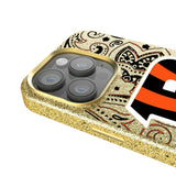 Cincinnati Bengals Paisley Bling Phone Case for Apple iPhone