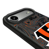 Cincinnati Bengals Paisley MagSafe Compatible Phone Case for Apple iPhone