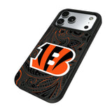 Cincinnati Bengals Paisley MagSafe Compatible Phone Case for Apple iPhone