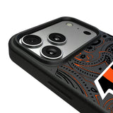 Cincinnati Bengals Paisley MagSafe Compatible Phone Case for Apple iPhone
