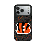 Cincinnati Bengals Paisley MagSafe Compatible Phone Case for Apple iPhone