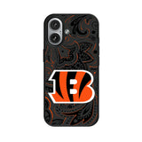 Cincinnati Bengals Paisley MagSafe Compatible Phone Case for Apple iPhone