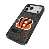 Cincinnati Bengals Paisley MagSafe Compatible Phone Case for Apple iPhone