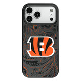 Cincinnati Bengals Paisley MagSafe Compatible Phone Case for Apple iPhone