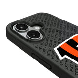 Cincinnati Bengals Personalized EndZone Plus Bump Phone Case for Apple iPhone