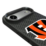 Cincinnati Bengals Personalized EndZone Plus Bump Phone Case for Apple iPhone