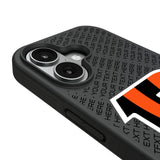 Cincinnati Bengals Personalized EndZone Plus Bump Phone Case for Apple iPhone