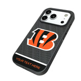 Cincinnati Bengals Personalized EndZone Plus Bump Phone Case for Apple iPhone