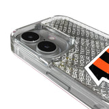 Cincinnati Bengals Personalized EndZone Plus Glitter Phone Case for Apple iPhone