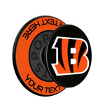Cincinnati Bengals Personalized Endzone Solid PopSockets Magnetic Phone Grip and Stand