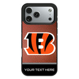Cincinnati Bengals Personalized Football Bump Phone Case for Apple iPhone