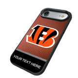 Cincinnati Bengals Personalized Football Bump Phone Case for Apple iPhone