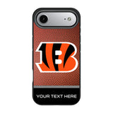 Cincinnati Bengals Personalized Football Bump Phone Case for Apple iPhone