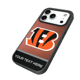Cincinnati Bengals Personalized Football Bump Phone Case for Apple iPhone