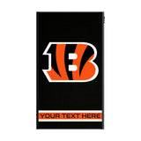 Cincinnati Bengals Personalized Stripe 5000mAh Flat Powerbank