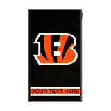 Cincinnati Bengals Personalized Stripe 5000mAh Flat Powerbank