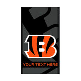 Cincinnati Bengals Personalized Tilt 5000mAh Flat Powerbank