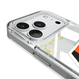 Cincinnati Bengals Personalized Tilt Glitter Phone Case for Apple iPhone