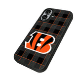 Cincinnati Bengals Plaid MagSafe Compatible Phone Case for Apple iPhone