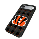 Cincinnati Bengals Plaid MagSafe Compatible Phone Case for Apple iPhone