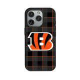 Cincinnati Bengals Plaid MagSafe Compatible Phone Case for Apple iPhone
