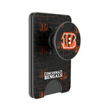 Cincinnati Bengals Rivet PopSockets MagSafe-Compatible PopWallet+
