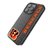 Cincinnati Bengals Sidebar Black Bling Phone Case for Apple iPhone