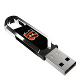 Cincinnati Bengals Solid USB 64GB Clip Style Flash Drive