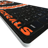 Cincinnati Bengals Stripe Curved Wireless Keyboard