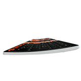 Cincinnati Bengals Stripe Curved Wireless Keyboard