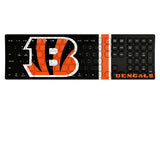 Cincinnati Bengals Stripe Curved Wireless Keyboard
