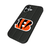 Cincinnati Bengals Text Backdrop Bump Phone Case for Apple iPhone