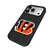 Cincinnati Bengals Text Backdrop Bump Phone Case for Apple iPhone