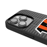 Cincinnati Bengals Text Backdrop Bump Phone Case for Apple iPhone