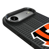 Cincinnati Bengals Text Backdrop Bump Phone Case for Apple iPhone