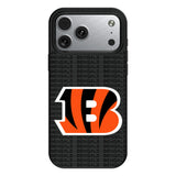 Cincinnati Bengals Text Backdrop MagSafe Compatible Phone Case for Apple iPhone