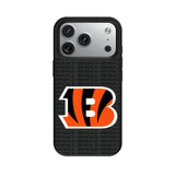 Cincinnati Bengals Text Backdrop MagSafe Compatible Phone Case for Apple iPhone