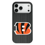 Cincinnati Bengals Text Backdrop MagSafe Compatible Phone Case for Apple iPhone