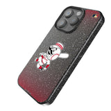 Cincinnati Reds 1953-1967 - Cooperstown Collection Linen Black Bling Phone Case for Apple iPhone