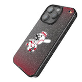Cincinnati Reds 1953-1967 - Cooperstown Collection Linen Black Bling Phone Case for Apple iPhone