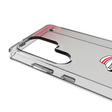 Cincinnati Reds 1953-1967 - Cooperstown Collection Linen Clear Phone Case for Samsung Galaxy