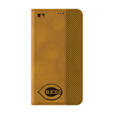 Cincinnati Reds Burn Folio Phone Case for Samsung Galaxy