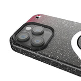 Cincinnati Reds Linen Black Bling Phone Case for Apple iPhone