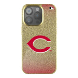 Cincinnati Reds Linen Bling Phone Case for Apple iPhone