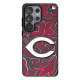 Cincinnati Reds Paisley MagSafe Compatible Phone Case for Samsung Galaxy 26 Series
